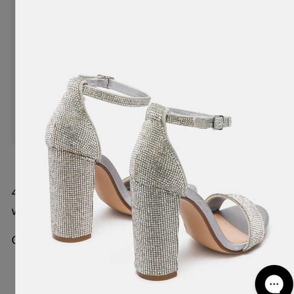 🪩 Steve Madden Rhinestone Heels 🪩 - Picture 3 of 6